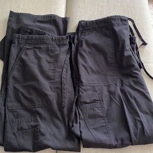 Scrubstar Petite black scrub pants